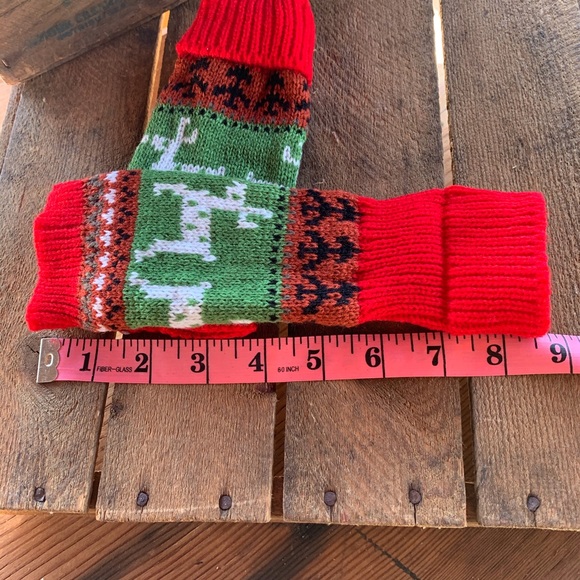 ✨REINDEER HAND ARM WARMER FINGERLESS GLOVES✨ - Picture 6 of 7